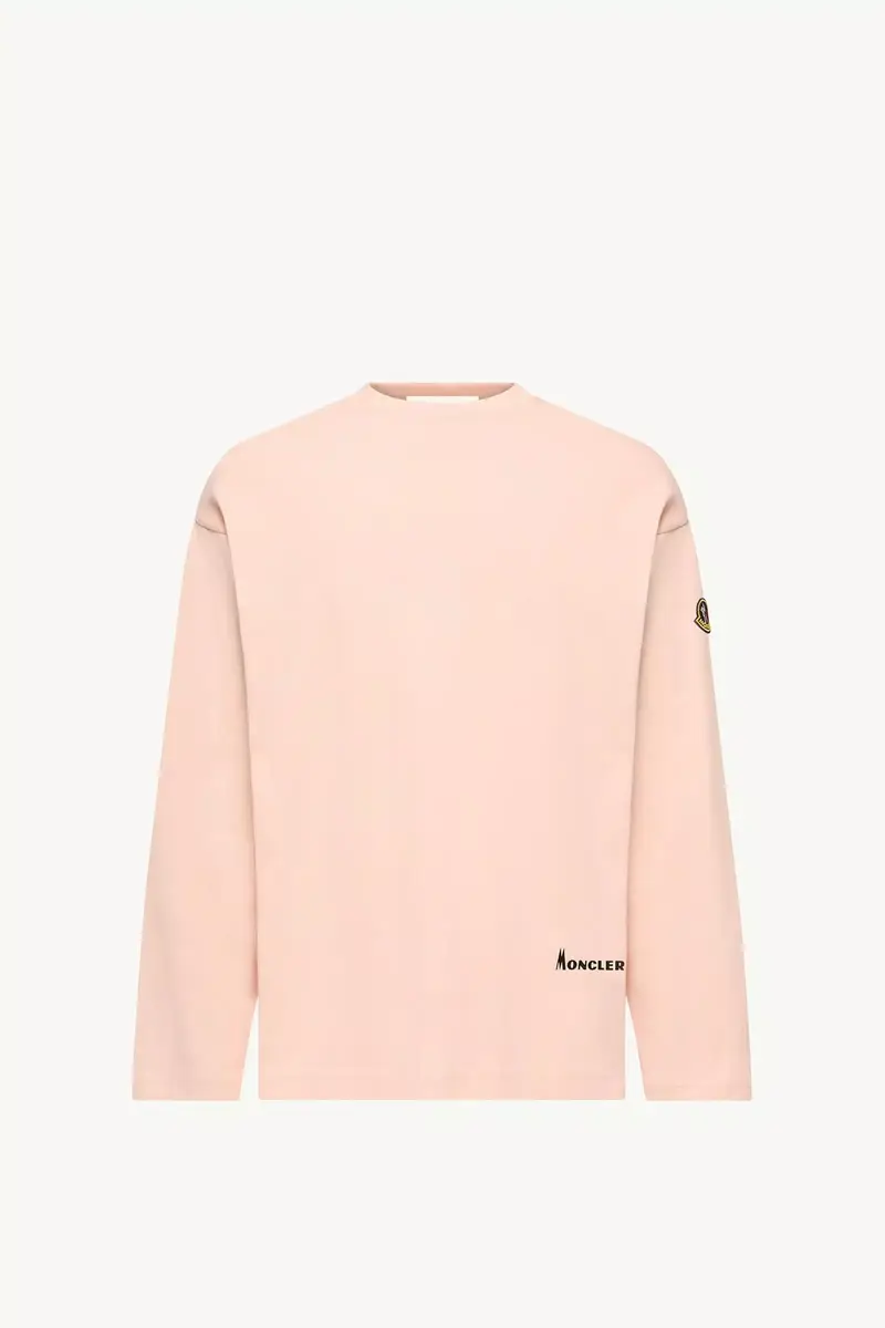 Moncler K2 Print Long Sleeve Cotton T-shirt | Thumbnail 2 Moncler K2 Print Long Sleeve Cotton T-shirt | Thumbnail 2