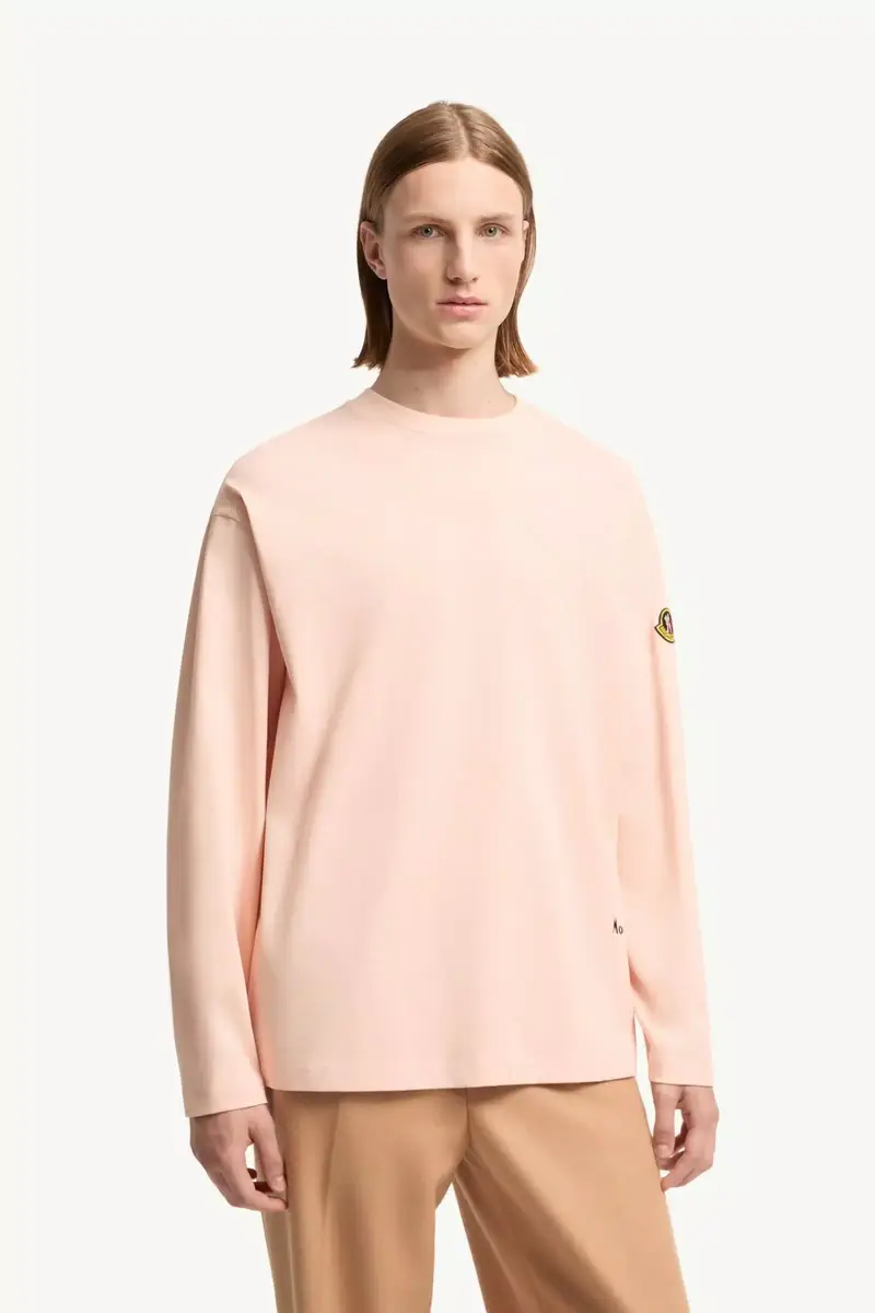 Moncler K2 Print Long Sleeve Cotton T-shirt | Thumbnail 5 Moncler K2 Print Long Sleeve Cotton T-shirt | Thumbnail 5