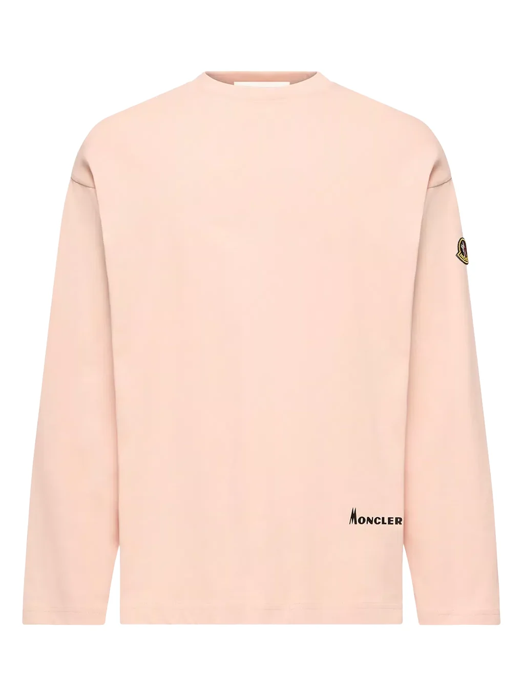Moncler K2 Print Long Sleeve Cotton T-shirt