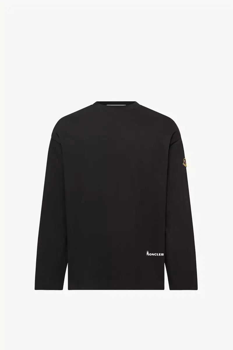 Moncler K2 Print Long Sleeve Cotton T-shirt | Thumbnail 2