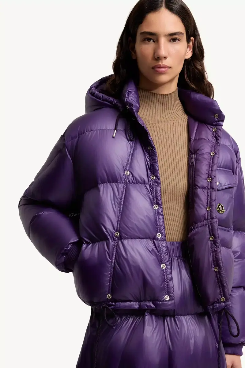 Moncler Karakorum Hooded Short Down Jacket | Thumbnail 9