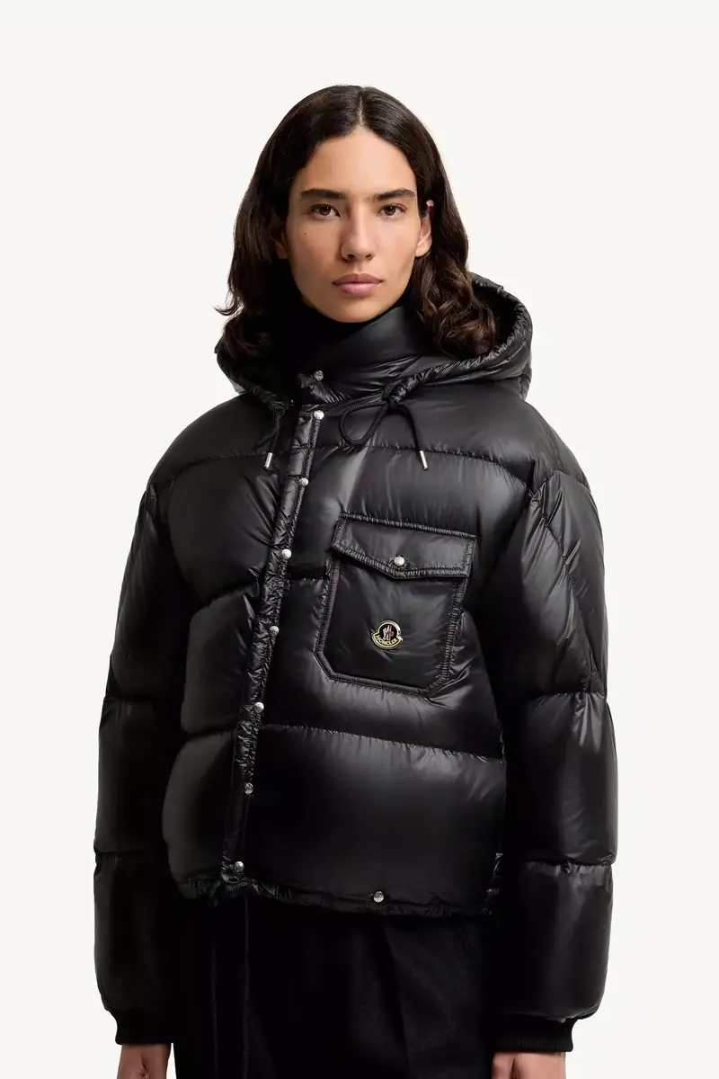 Moncler Karakorum Hooded Short Down Jacket | Thumbnail 7