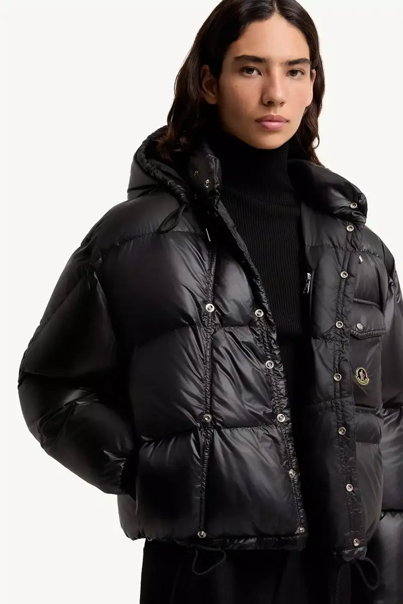 Moncler Karakorum Hooded Short Down Jacket | Thumbnail 9