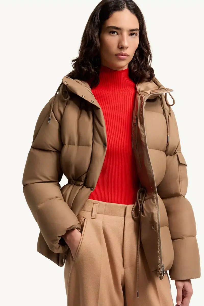 Moncler Himalaya Hooded Short Down Jacket | Thumbnail 8