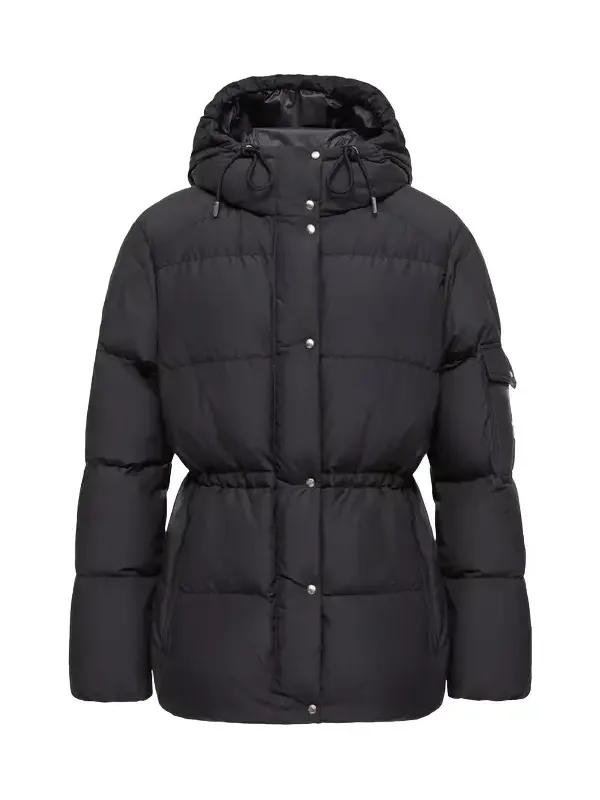 Himalaya Hooded Short Down Jacket