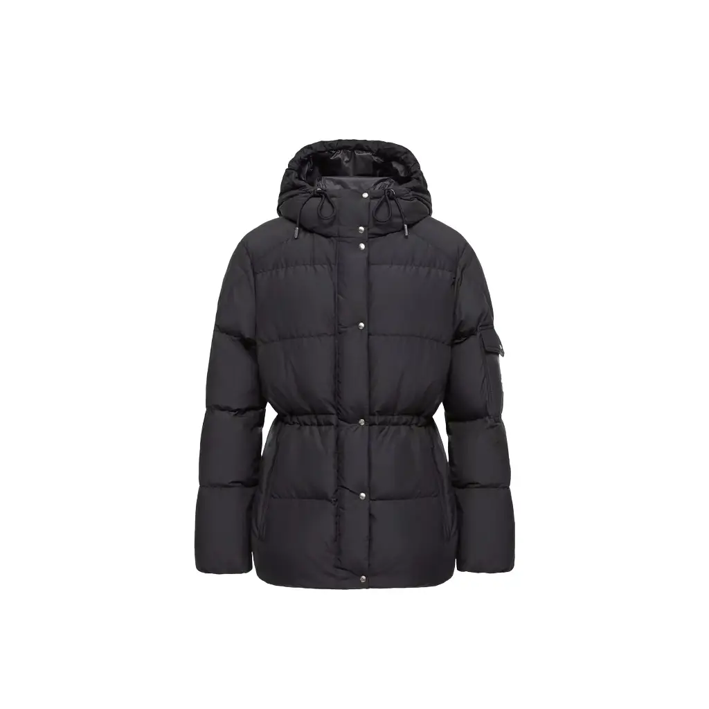 Himalaya Hooded Short Down Jacket
