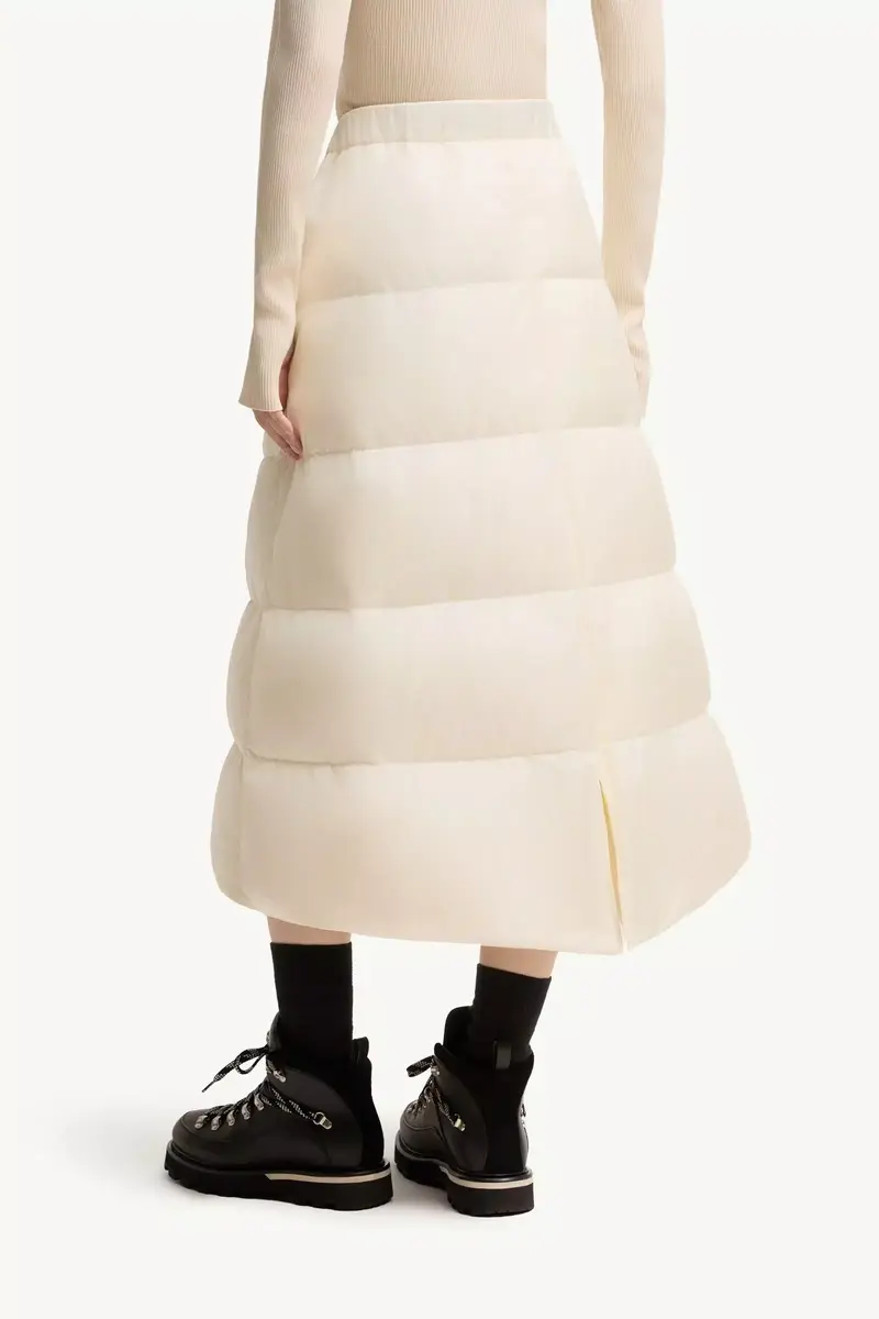 Moncler Reversible Wool Twill Padded Midi Skirt | Thumbnail 6 Moncler Reversible Wool Twill Padded Midi Skirt | Thumbnail 6