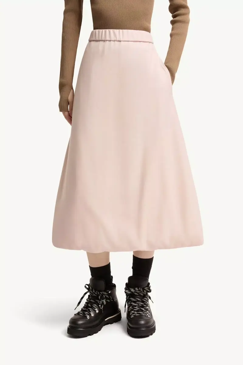 Moncler Reversible Wool Twill Padded Midi Skirt | Thumbnail 7 Moncler Reversible Wool Twill Padded Midi Skirt | Thumbnail 7