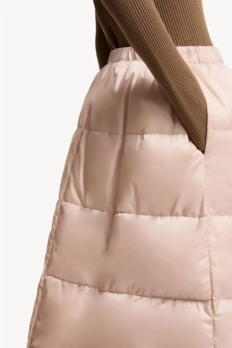 Moncler Reversible Wool Twill Padded Midi Skirt | Thumbnail 9 Moncler Reversible Wool Twill Padded Midi Skirt | Thumbnail 9