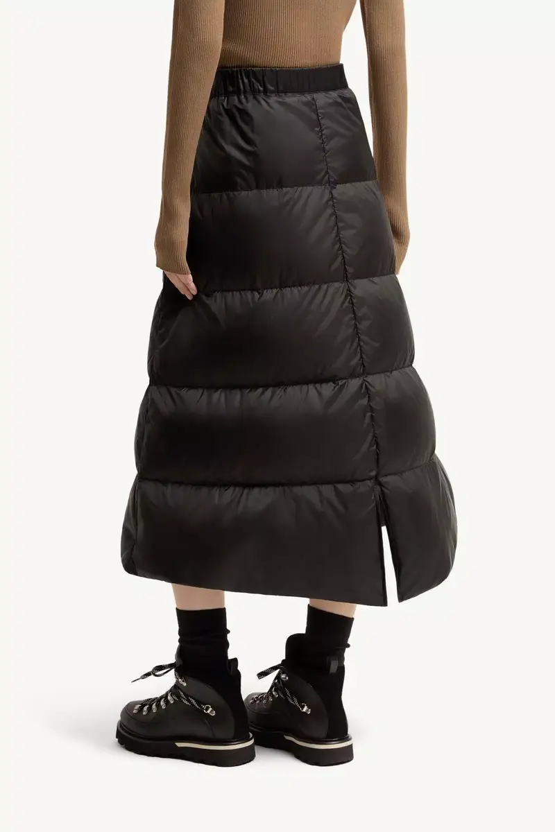 Moncler Reversible Wool Twill Padded Midi Skirt | Thumbnail 6 Moncler Reversible Wool Twill Padded Midi Skirt | Thumbnail 6