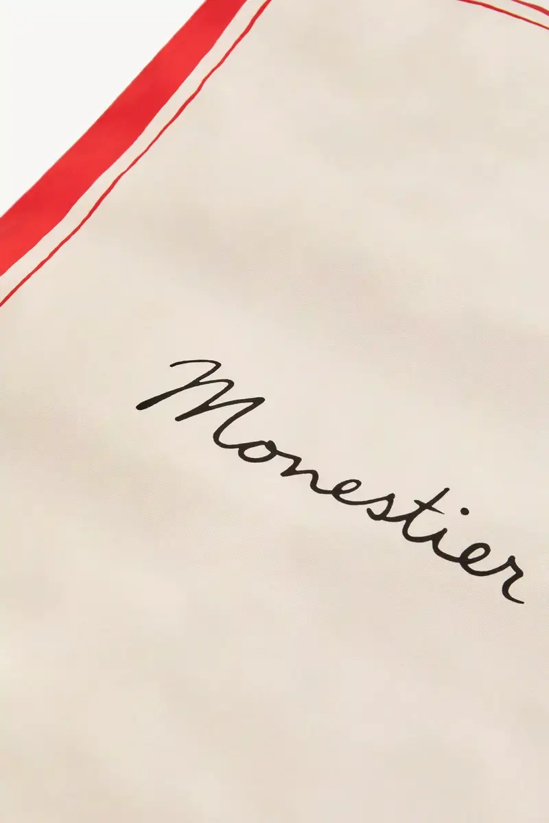 Moncler Silk Twill Foulard | Thumbnail 4 Moncler Silk Twill Foulard | Thumbnail 4