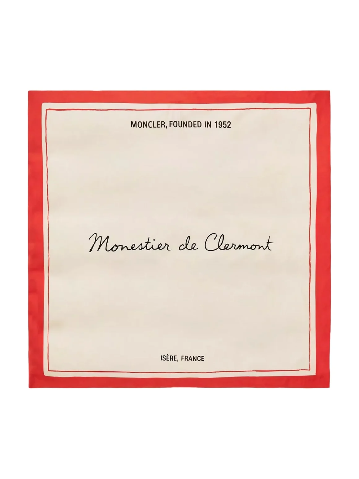Moncler Silk Twill Foulard