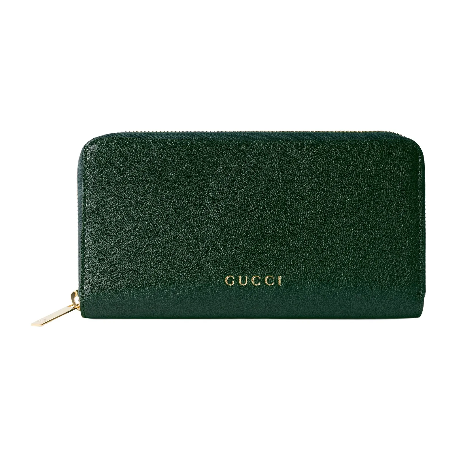 Gucci Zip Around Wallet With Gucci Lettering