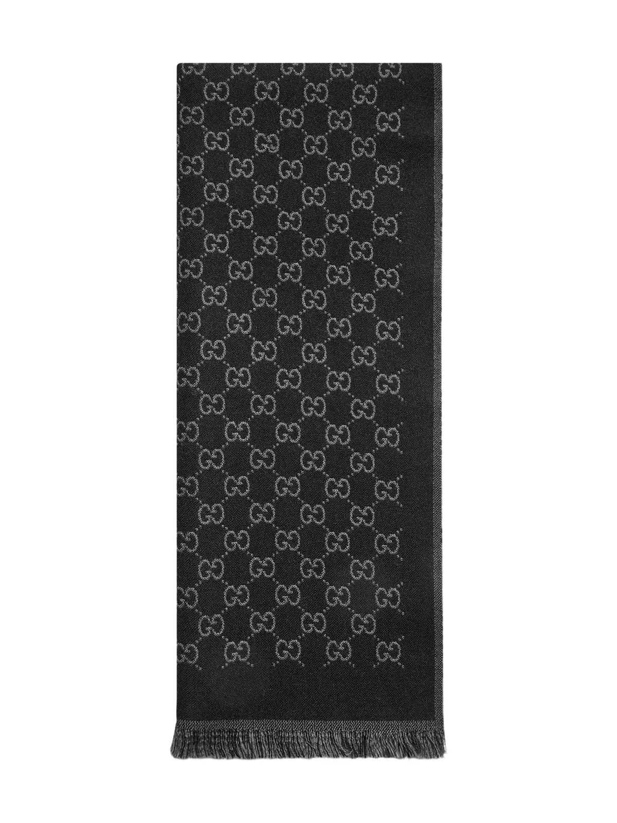Gucci Reversible Wool Jacquard Scarf