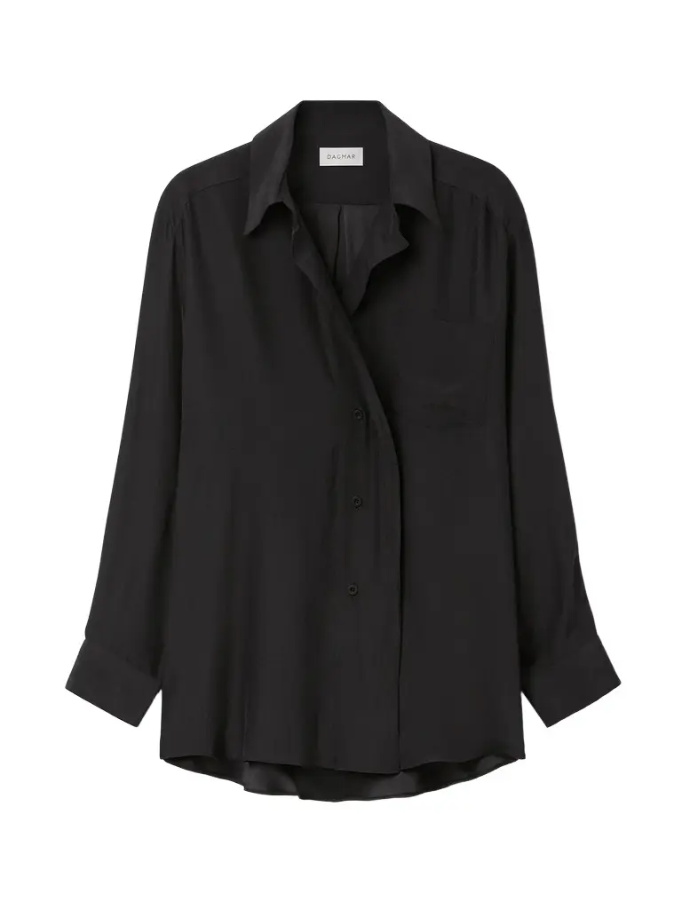 Asymmetric Silk Shirt Asymmetric Silk Shirt