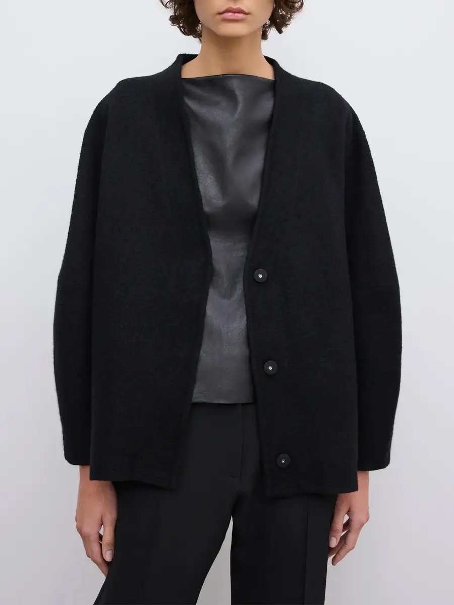 Dagmar Long Wool Cardigan | Thumbnail 4 Dagmar Long Wool Cardigan | Thumbnail 4
