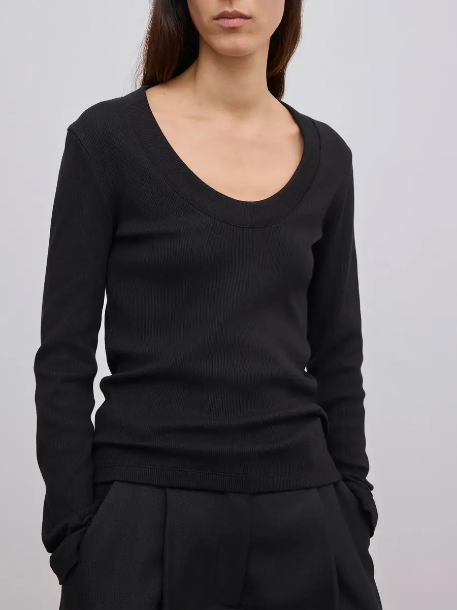 Dagmar Scoop Jersey Long Sleeve Top | Thumbnail 3