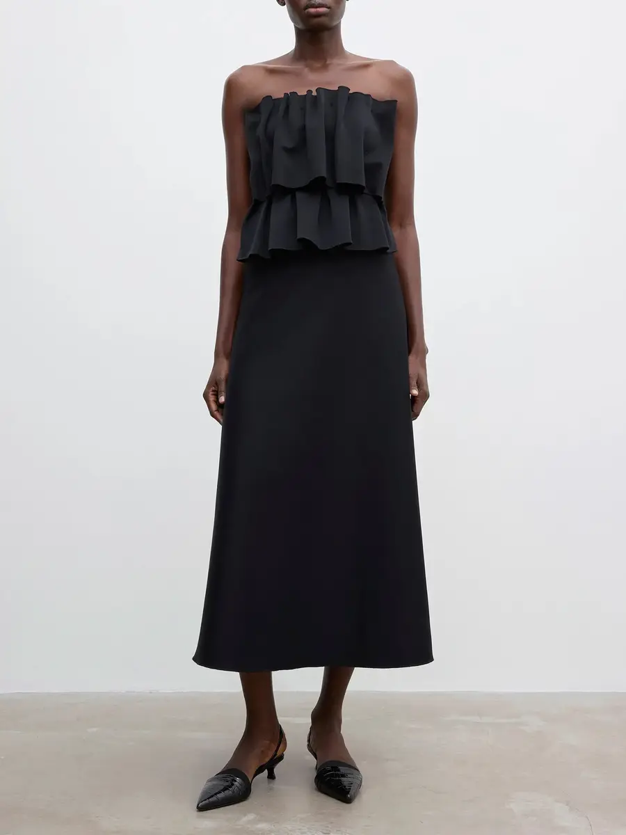 Dagmar Sculpted Tube Midi Dress | Thumbnail 3 Dagmar Sculpted Tube Midi Dress | Thumbnail 3
