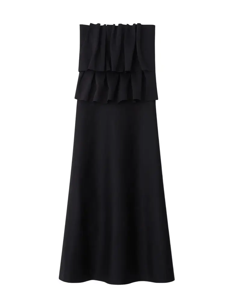 Dagmar Sculpted Tube Midi Dress