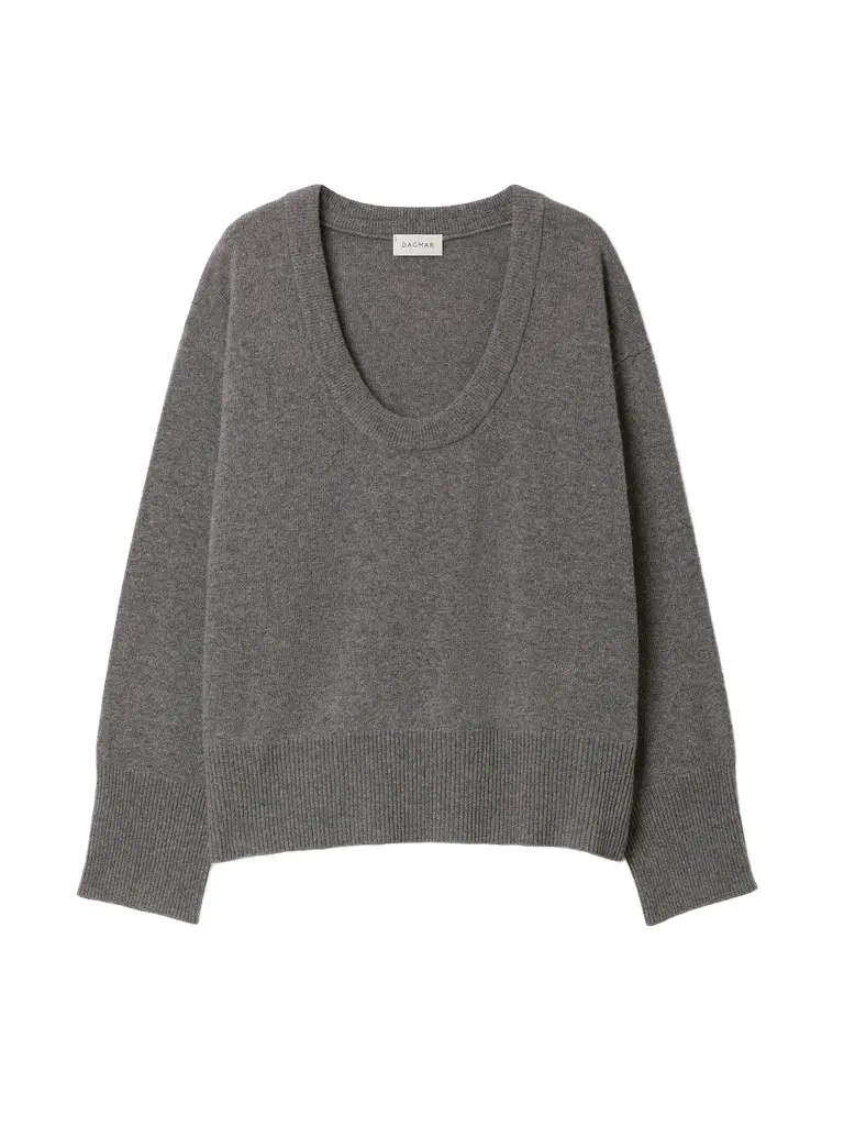 Soft Wool Scoop Sweater