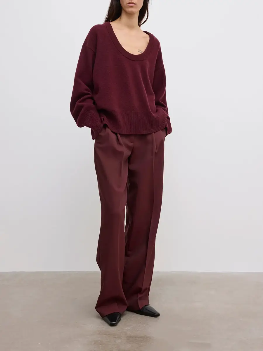 Dagmar Soft Wool Scoop Sweater | Thumbnail 2