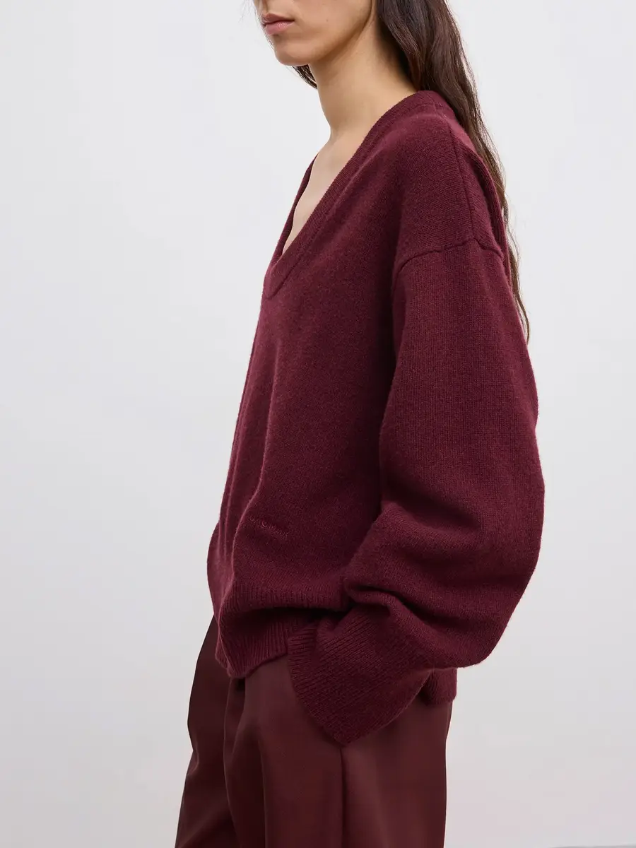 Dagmar Soft Wool Scoop Sweater | Thumbnail 3