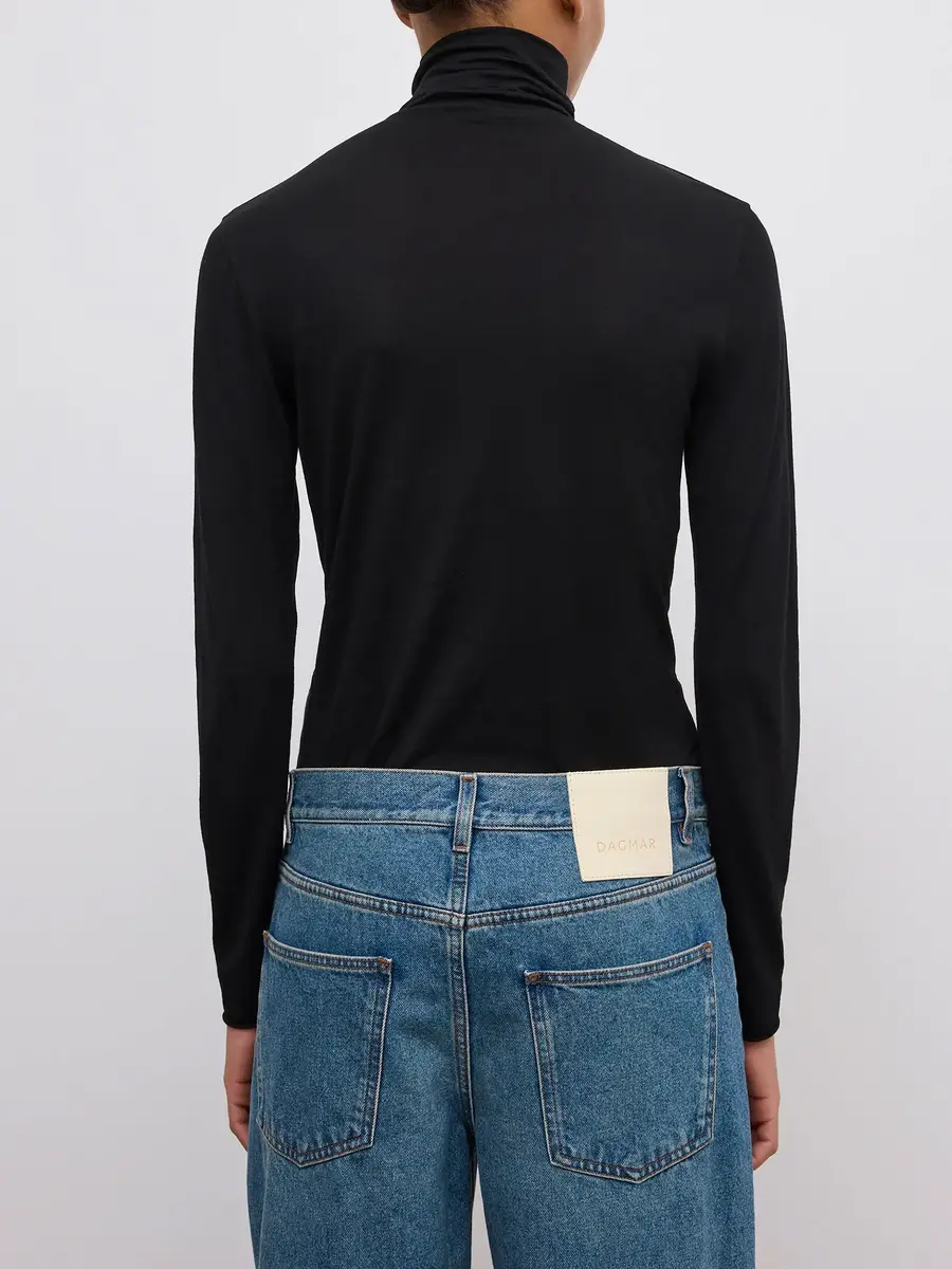 Dagmar Wool Jersey Rollneck Sweater | Thumbnail 4 Dagmar Wool Jersey Rollneck Sweater | Thumbnail 4