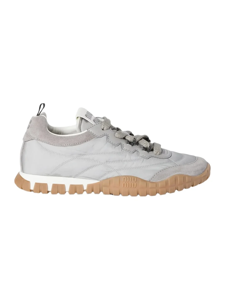 Tyre Technical Fabric and Suede Sneakers Tyre Technical Fabric and Suede Sneakers