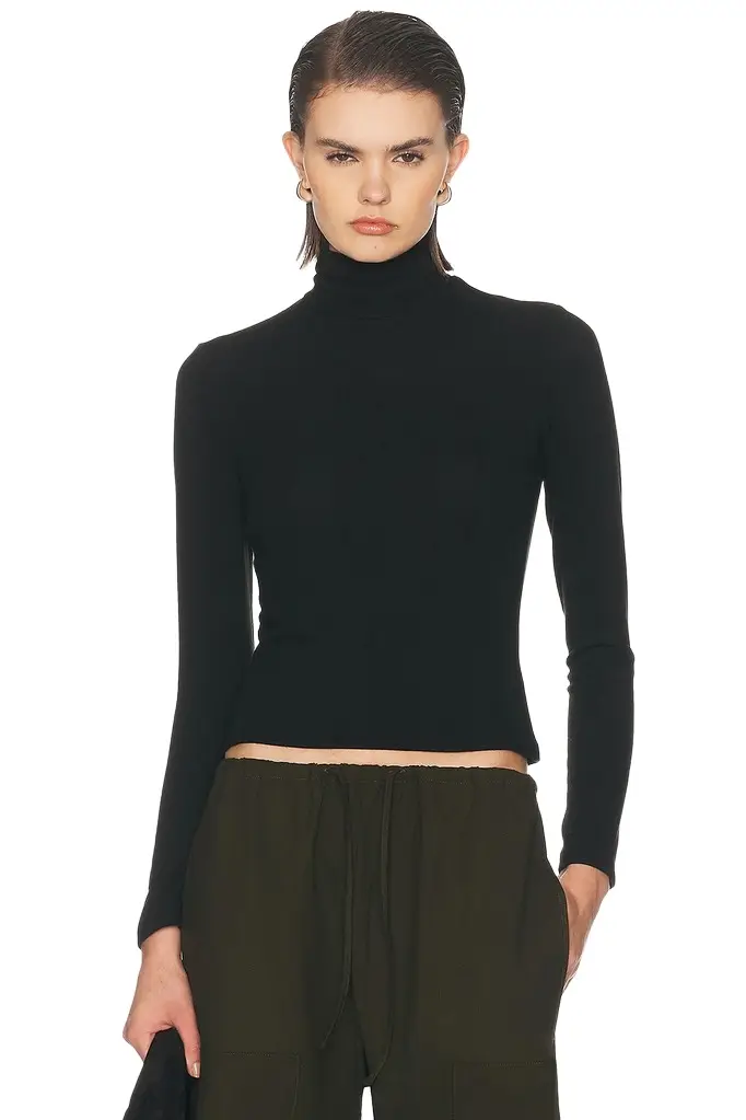 Lauren Long Sleeve Turtleneck Top Lauren Long Sleeve Turtleneck Top