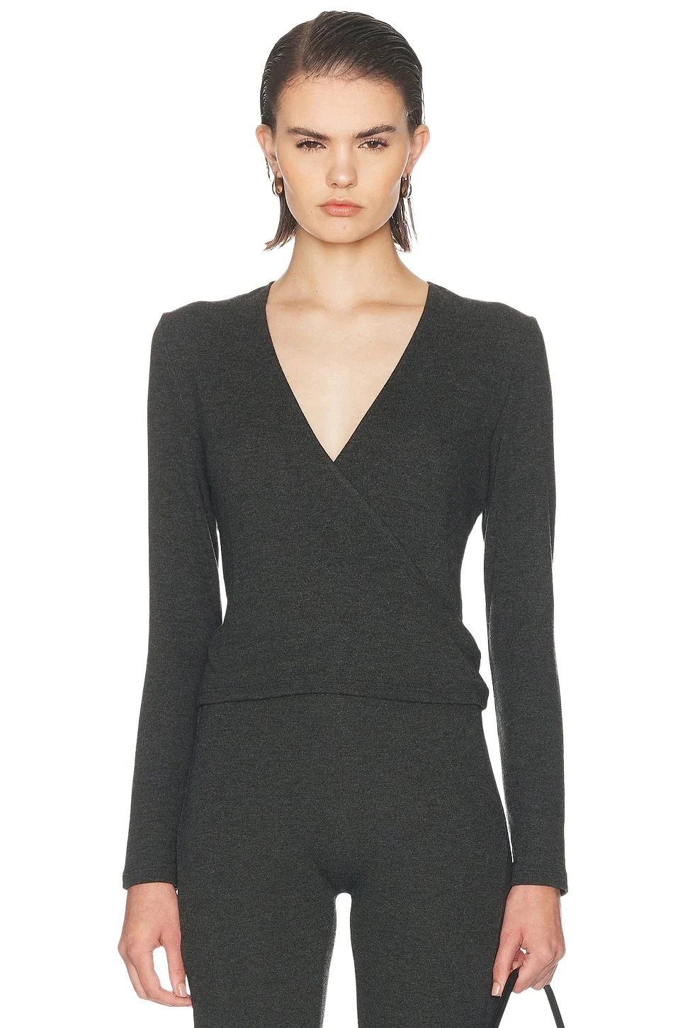 Lauren Crop Wrap Top Lauren Crop Wrap Top