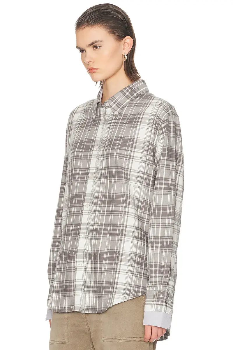 Acne Studios Sandrea Flannel Check Shirt | Thumbnail 2 Acne Studios Sandrea Flannel Check Shirt | Thumbnail 2