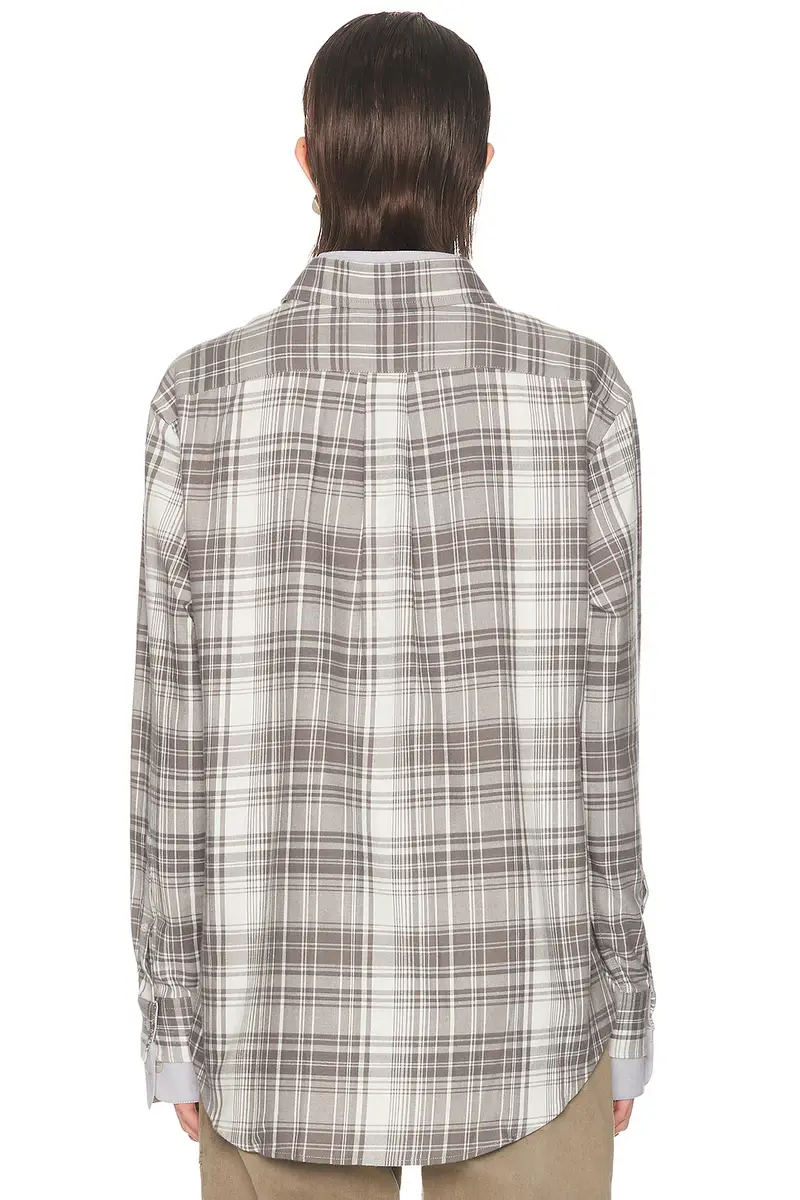 Acne Studios Sandrea Flannel Check Shirt | Thumbnail 3 Acne Studios Sandrea Flannel Check Shirt | Thumbnail 3