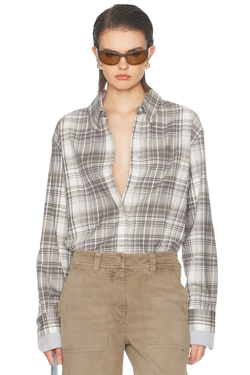 Acne Studios Sandrea Flannel Check Shirt