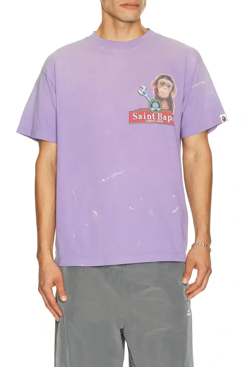 SAINT Mxxxxxx X Bape House Tee | Thumbnail 2