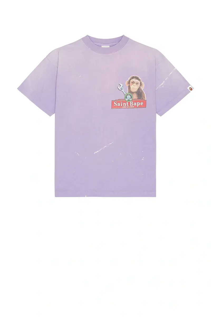 SAINT Mxxxxxx X Bape House Tee | Thumbnail 4