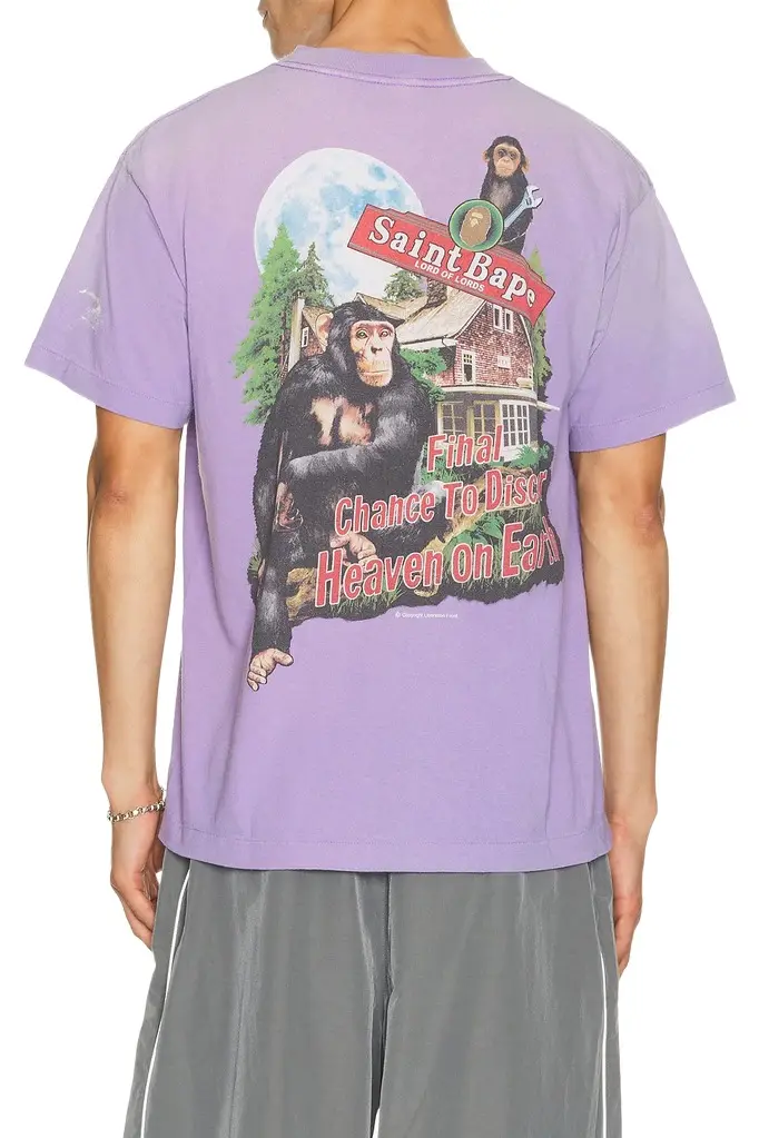 SAINT Mxxxxxx X Bape House Tee