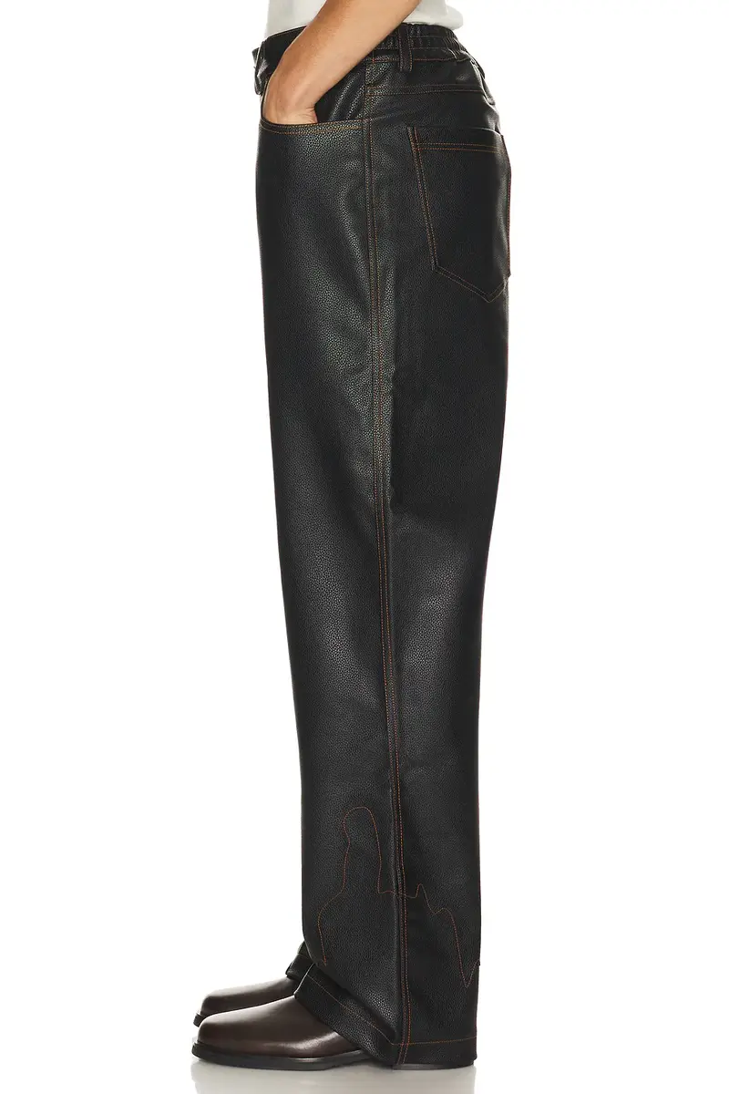 Pas Une Marque Leather Pants | Thumbnail 2