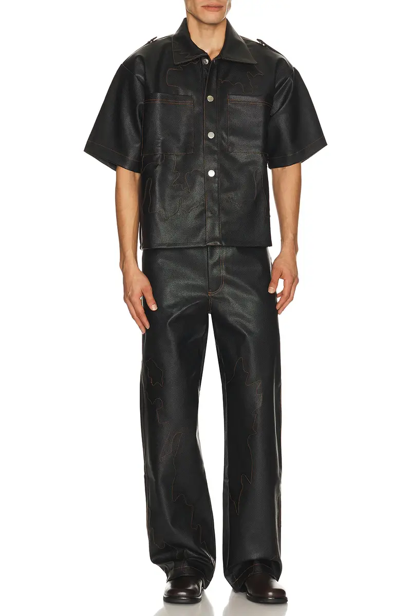 Pas Une Marque Leather Pants | Thumbnail 4