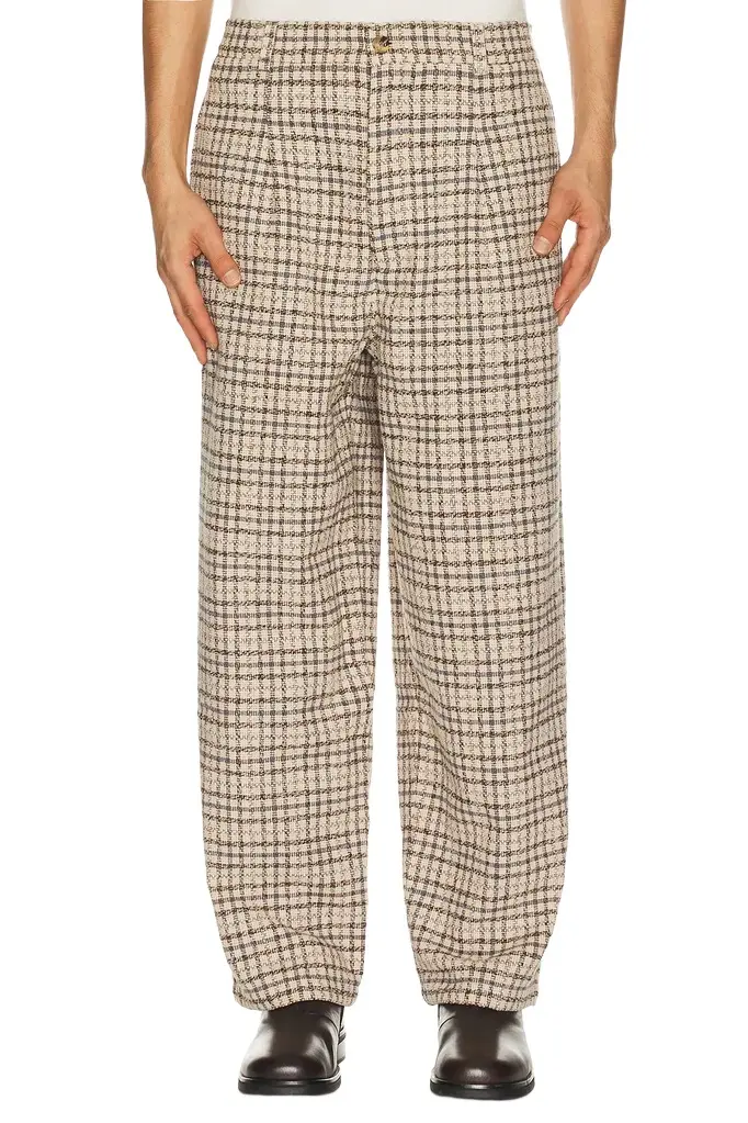 Pas Une Marque Check Trousers