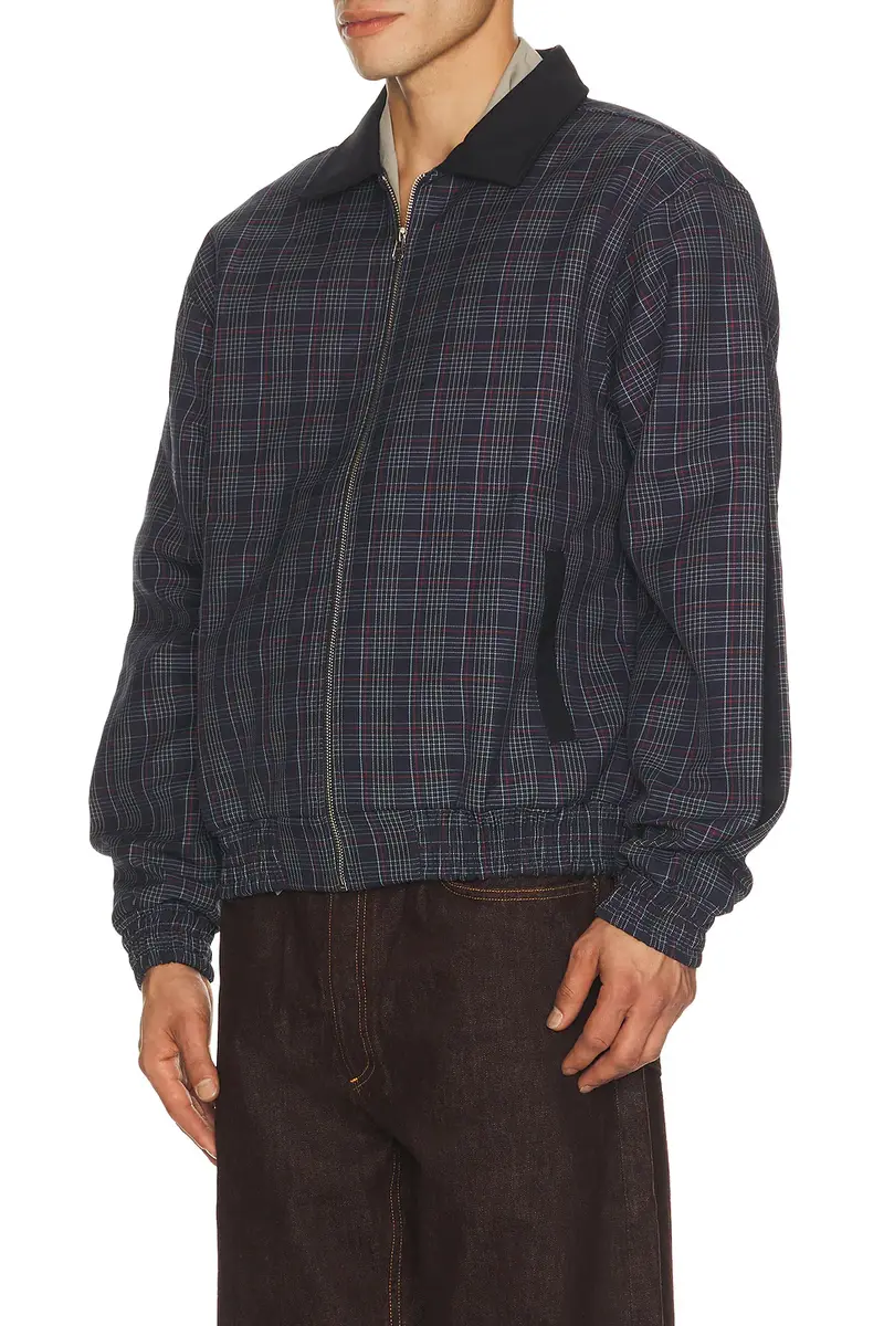 Pas Une Marque Plaid Bomber Jacket | Thumbnail 2