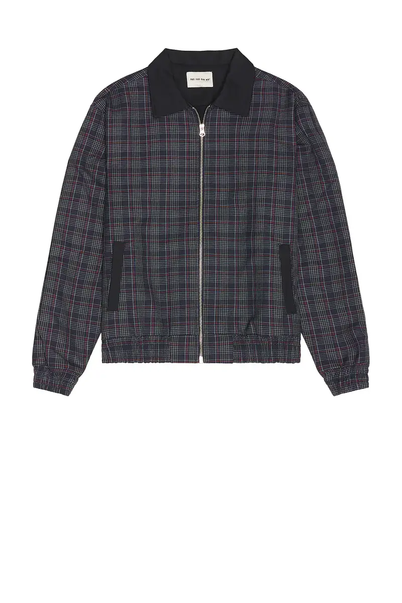 Pas Une Marque Plaid Bomber Jacket | Thumbnail 5