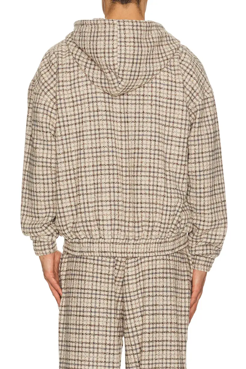 Pas Une Marque Check Zipper Hoodie | Thumbnail 2