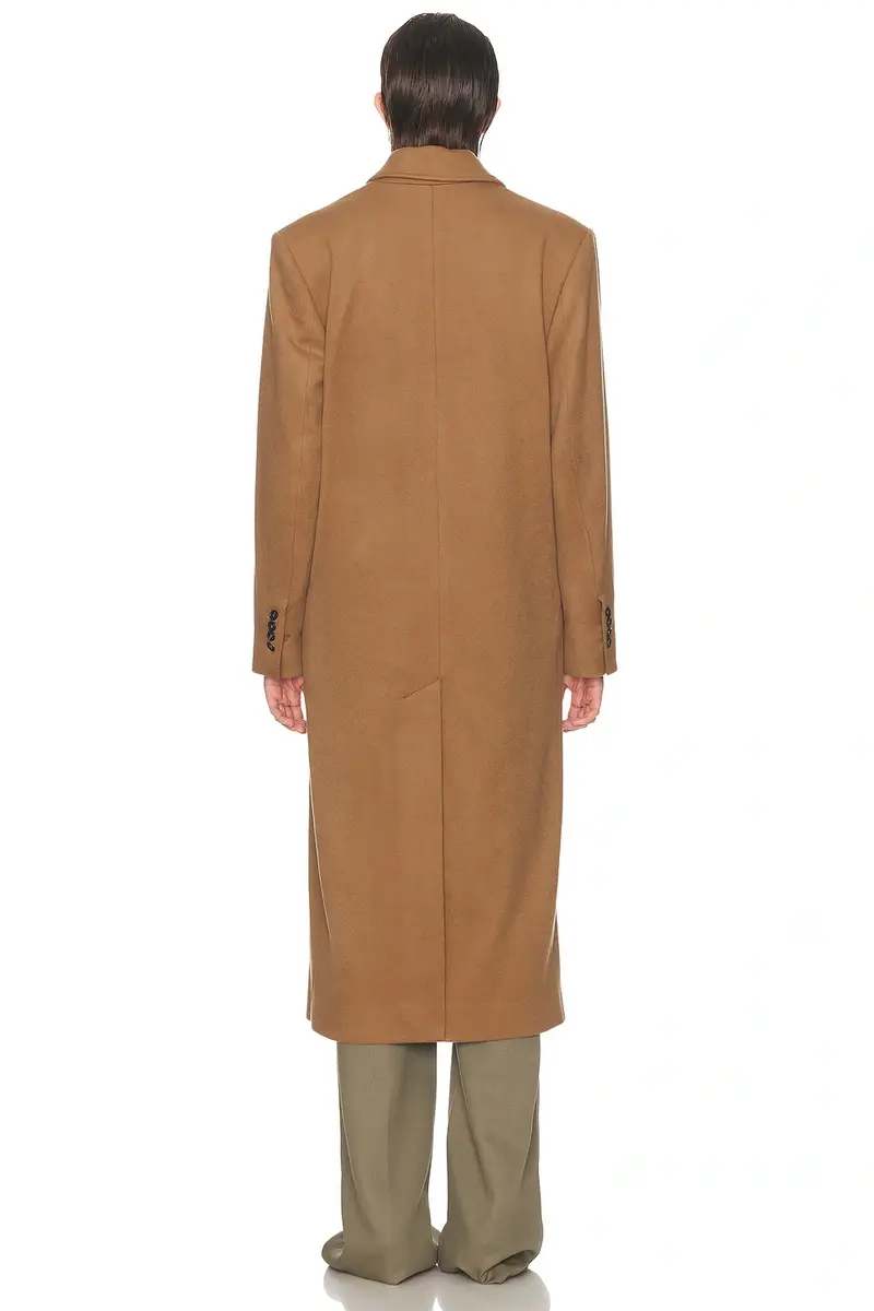 Loulou de Saison X Loro Piana Rosco Double Breasted Coat | Thumbnail 4 Loulou de Saison X Loro Piana Rosco Double Breasted Coat | Thumbnail 4