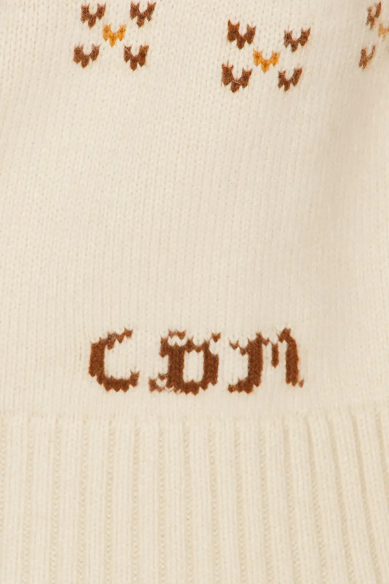 Calle Del Mar Donegal Argyle Crewneck Sweater | Thumbnail 5 Calle Del Mar Donegal Argyle Crewneck Sweater | Thumbnail 5