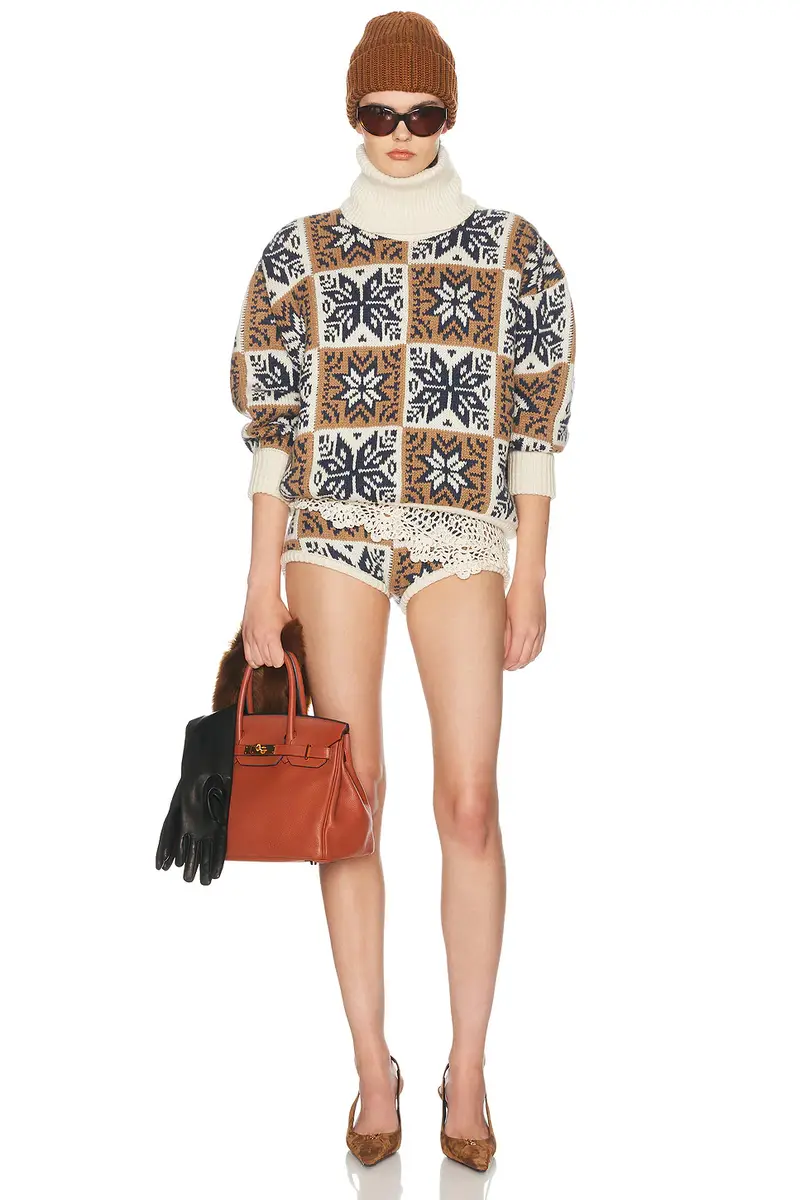 Magda Butrym Knit Short | Thumbnail 5 Magda Butrym Knit Short | Thumbnail 5