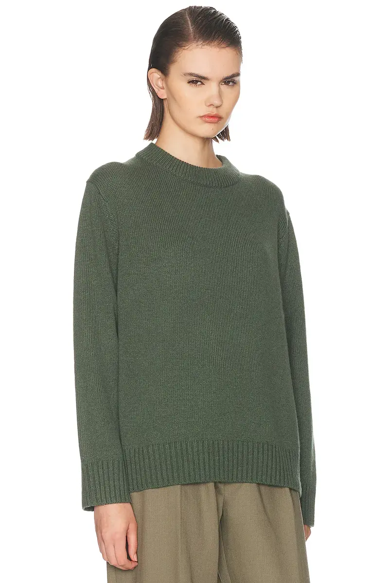 Jenni Kayne Cashmere Oversized Crewneck Sweater | Thumbnail 2 Jenni Kayne Cashmere Oversized Crewneck Sweater | Thumbnail 2