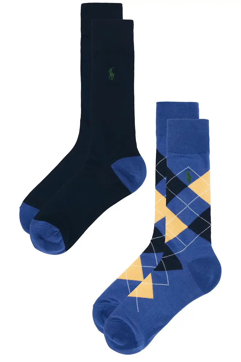 Polo Ralph Lauren Argyle Slack Socks 2-Pack | Thumbnail 3