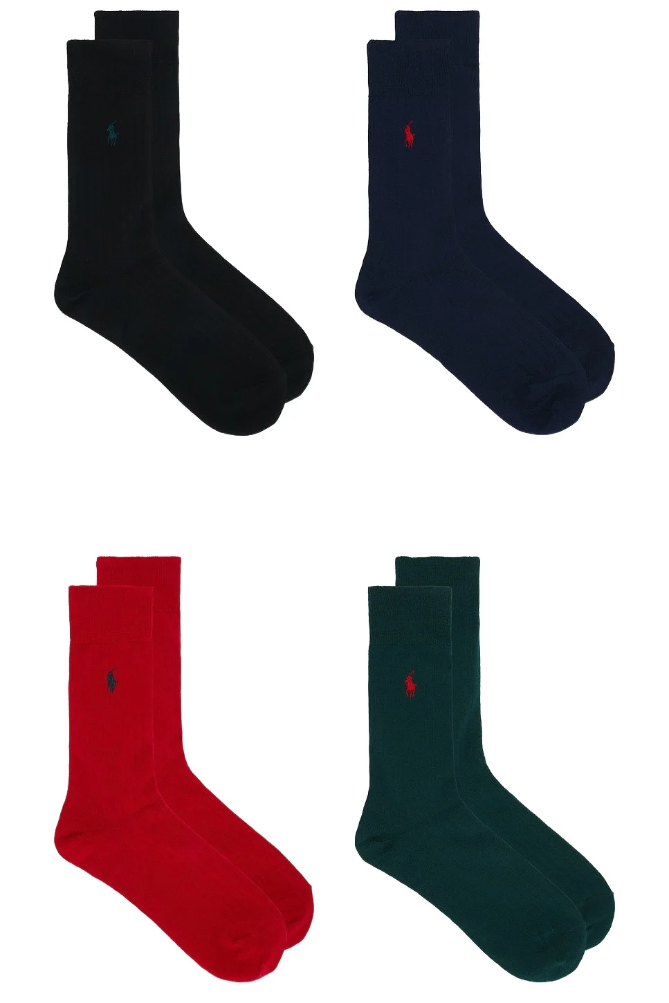 Polo Ralph Lauren Merino Wool Slack Socks 4-Pack Giftbox