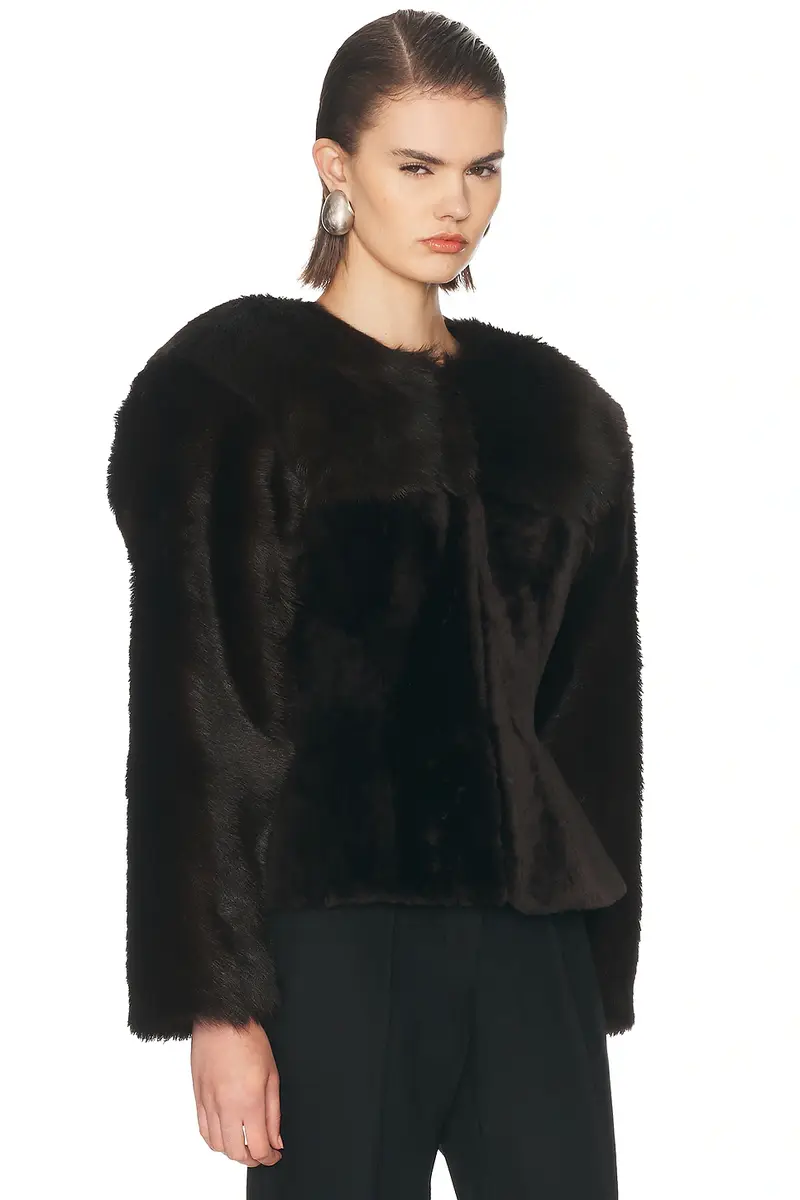 Magda Butrym Fur Jacket | Thumbnail 2 Magda Butrym Fur Jacket | Thumbnail 2