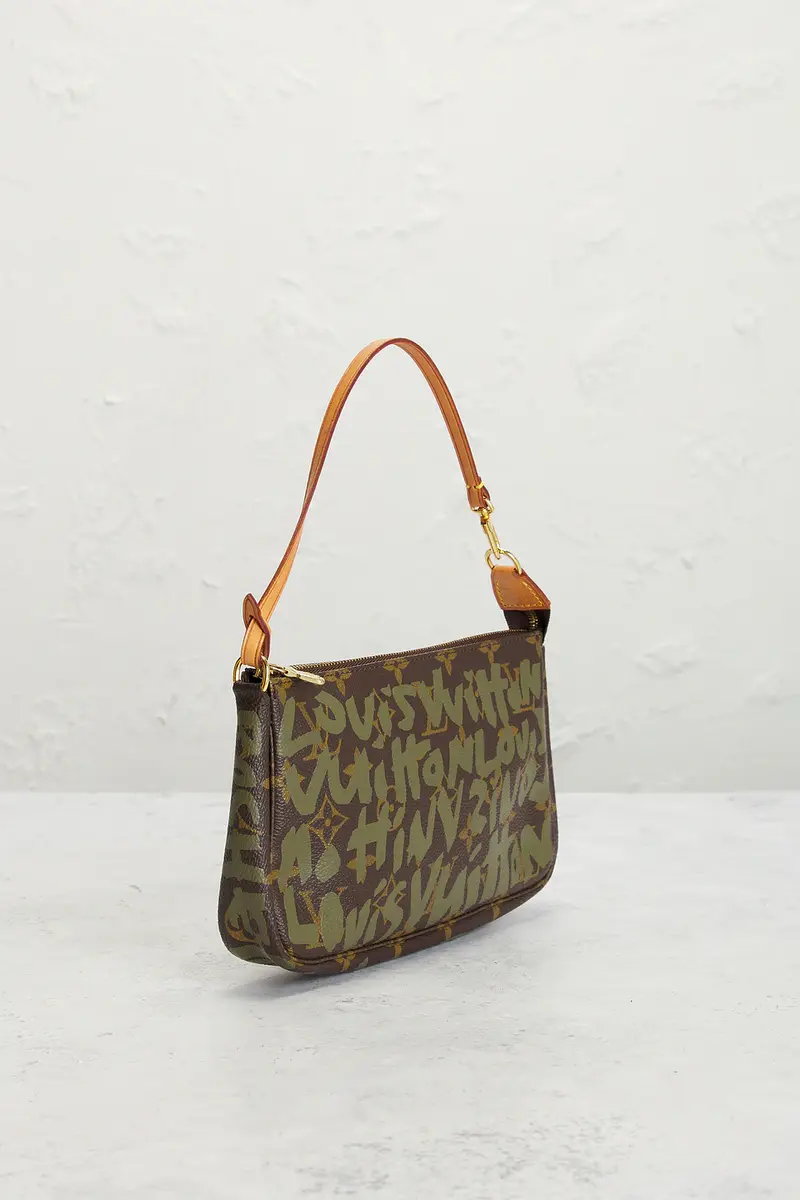Louis Vuitton Louis Vuitton X Stephen Sprouse Monogram Graffiti Pochette Accessoires Shoulder Bag | Thumbnail 4 Louis Vuitton Louis Vuitton X Stephen Sprouse Monogram Graffiti Pochette Accessoires Shoulder Bag | Thumbnail 4